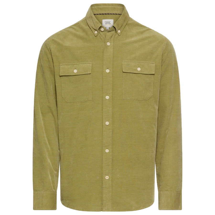 Koszula Męska  CAMEL ACTIVE 409141-6S41-34 Zielona