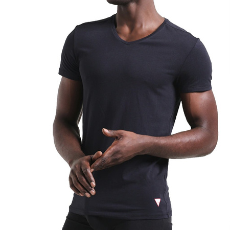T-shirt Męski GUESS HERO V-NECK U77G14 JR003