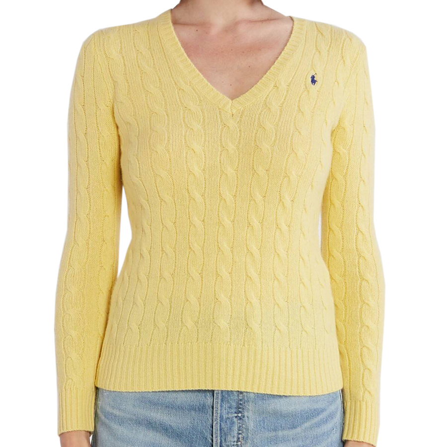 Sweter Damski POLO RALPH LAUREN 211910422 Żółty