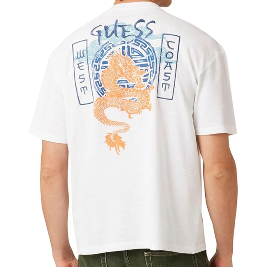 T-shirt Męski GUESS Japanese Dragon M4BI25 KCH21