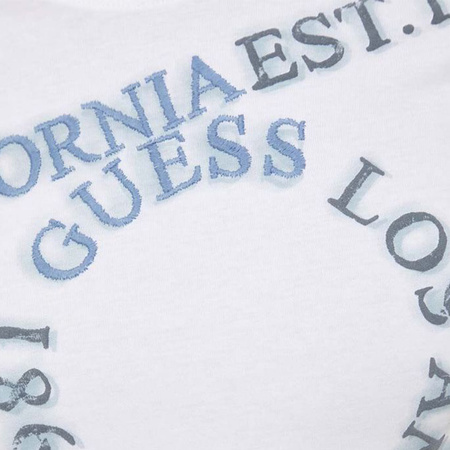 T-Shirt Męski GUESS Logo M3BI13 I3Z14 Biały