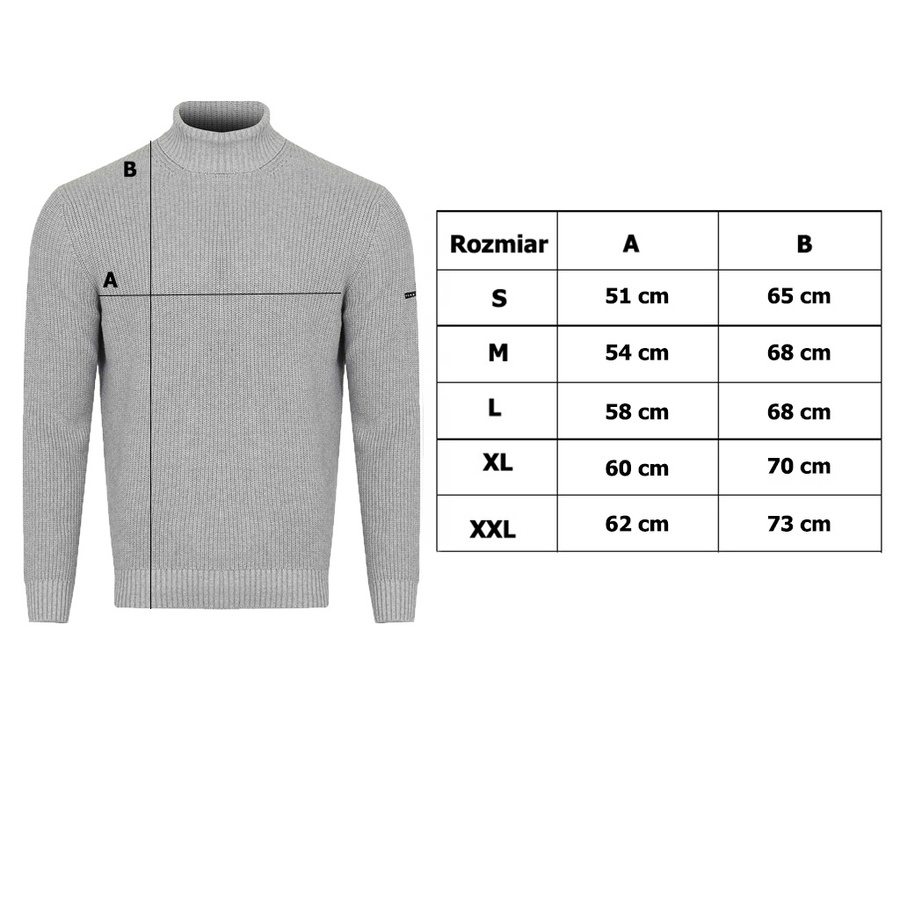 Sweter Męski PEPE JEANS Edwards PM702349 Szary