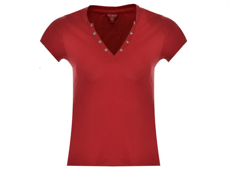 T-SHIRT DAMSKI GUESS M0GI76 I3Z00 Czewony