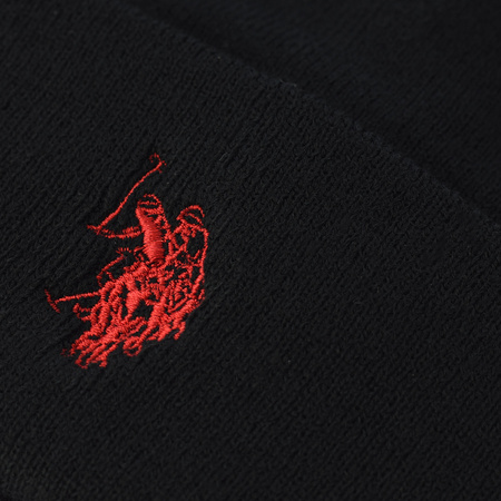 Czapka U.S. POLO ASSN. 180 66958 51340 Czarna