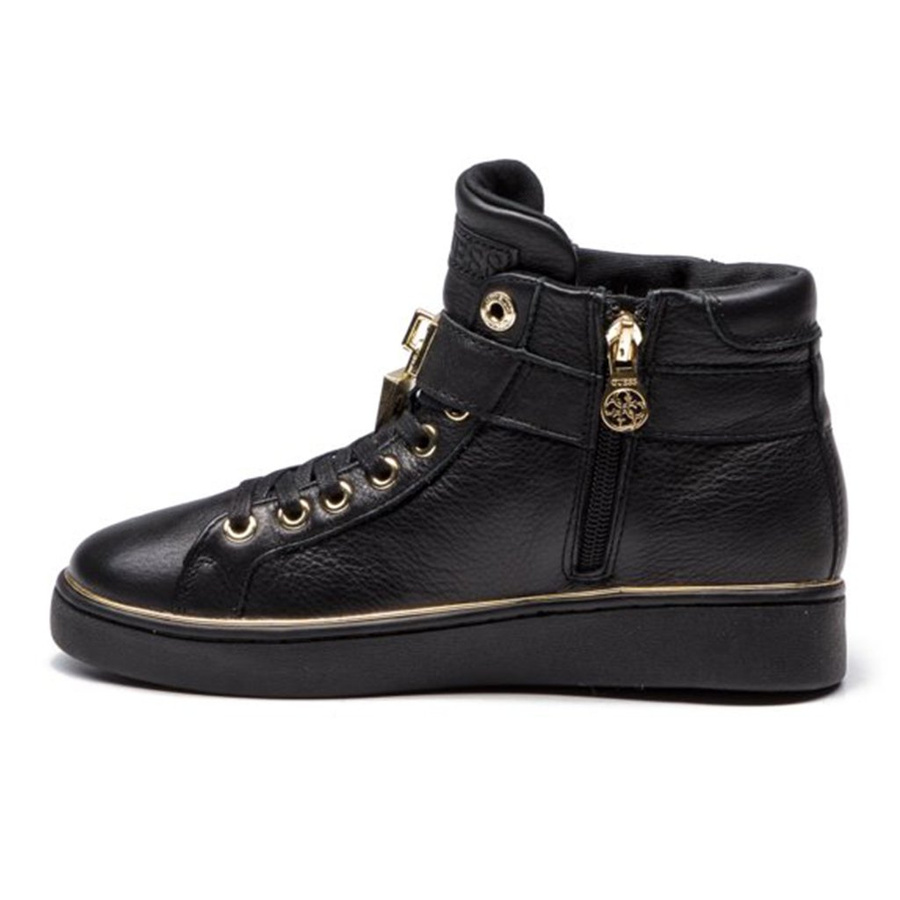 Sneakersy Damskie GUESS FLBOG4 LEA12 BLACK