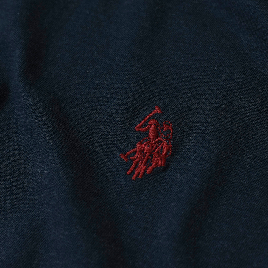 Longsleeve U.S. POLO ASSN. 11C022 98826 Granatowy