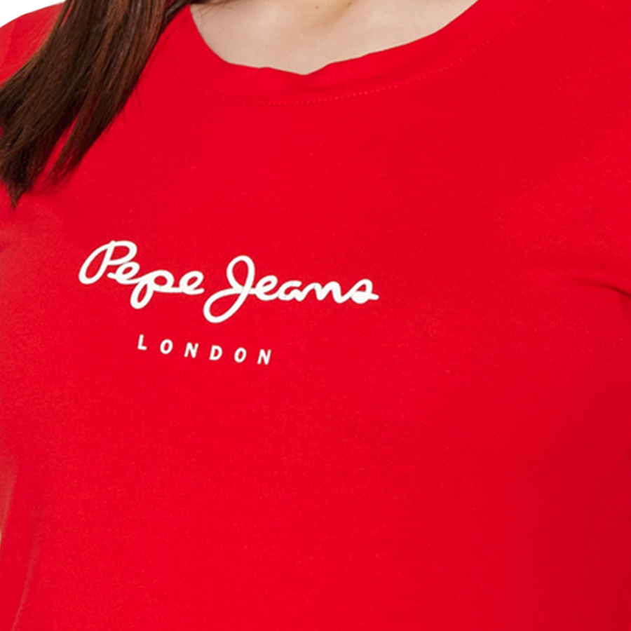 T-shirt PEPE JEANS New Virginia PL505202 Czerwony