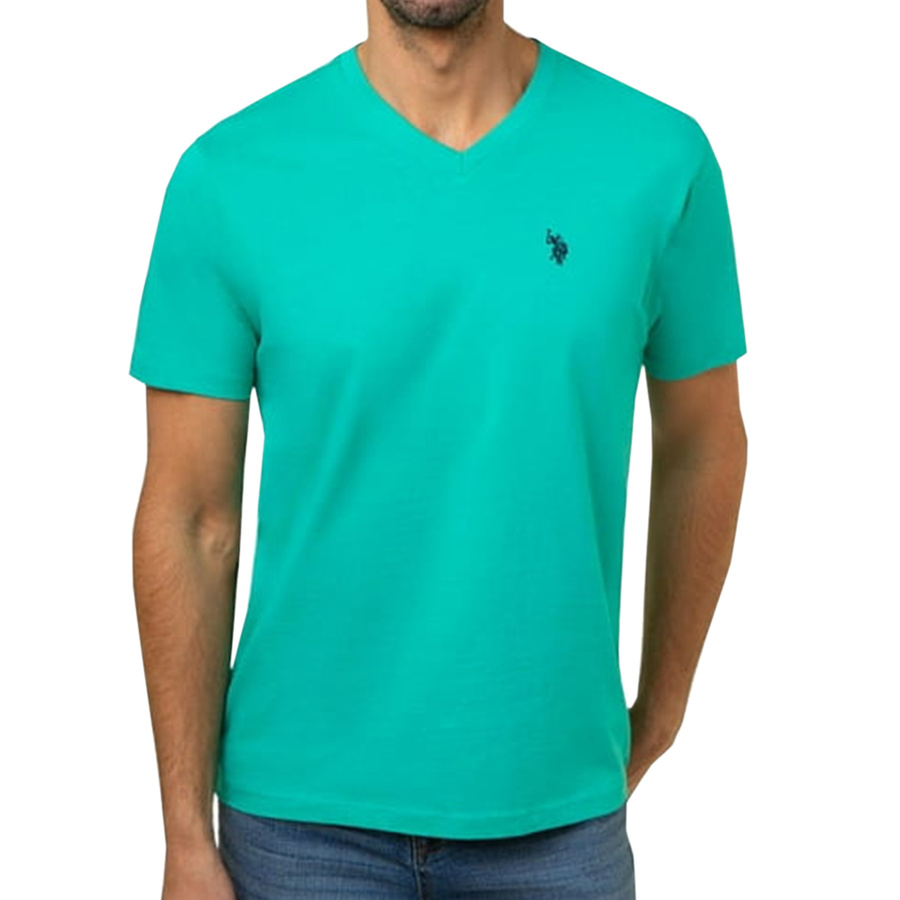 T-shirt Męski U.S. POLO ASSN. Logo 14158WF Miętowy