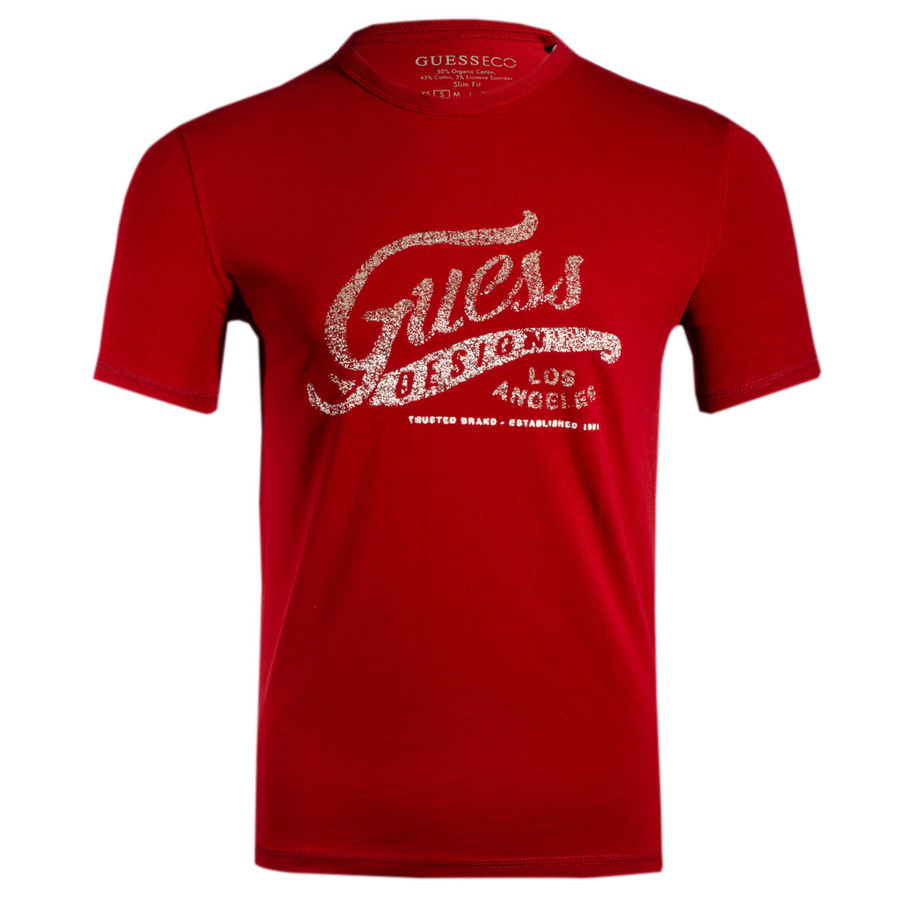 T-Shirt Męski GUESS M3YI27 J1314