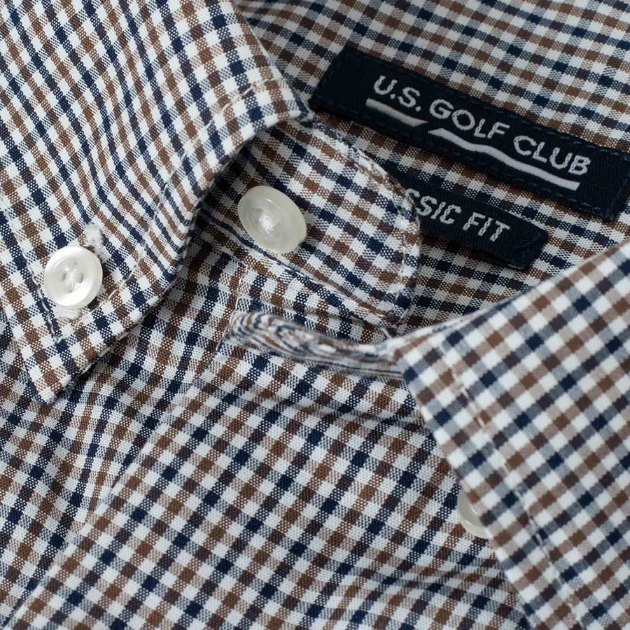 Koszula Męska U.S. GOLF CLUB D003276 Kratka