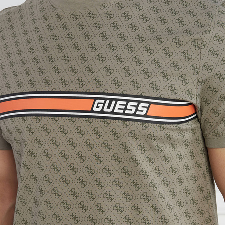 T-Shirt Męski GUESS Jamey Z2BI09 J1314 Zielony