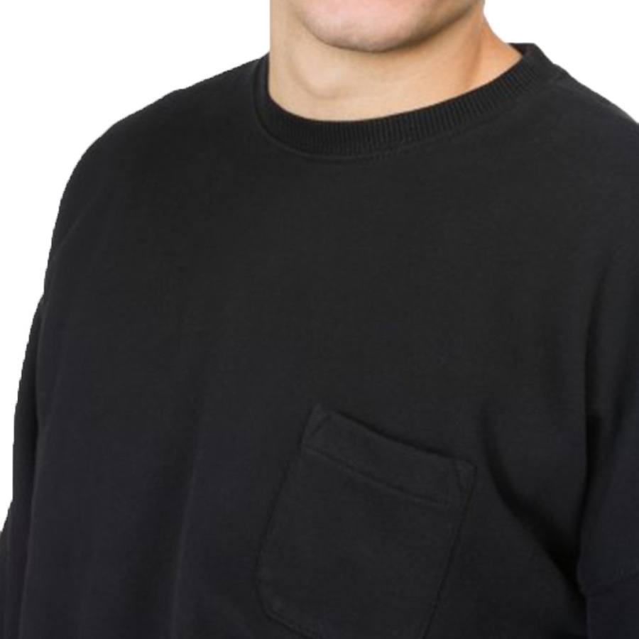 Męska Bluza NAPAPIJRI CZARNY NAPIS TYŁ