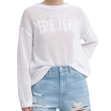 Sweter Damski PEPE JEANS PL702131 Biały