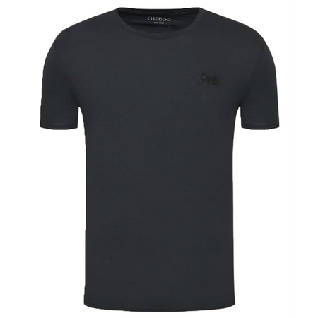 T-shirt Męski GUESS M1BI04 K6XN1 Czarny Slim