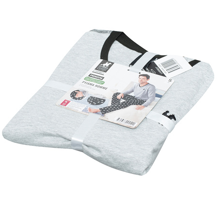 Piżama Męska U.S. GRAND POLO EQUIPMENT & APPAREL Szara