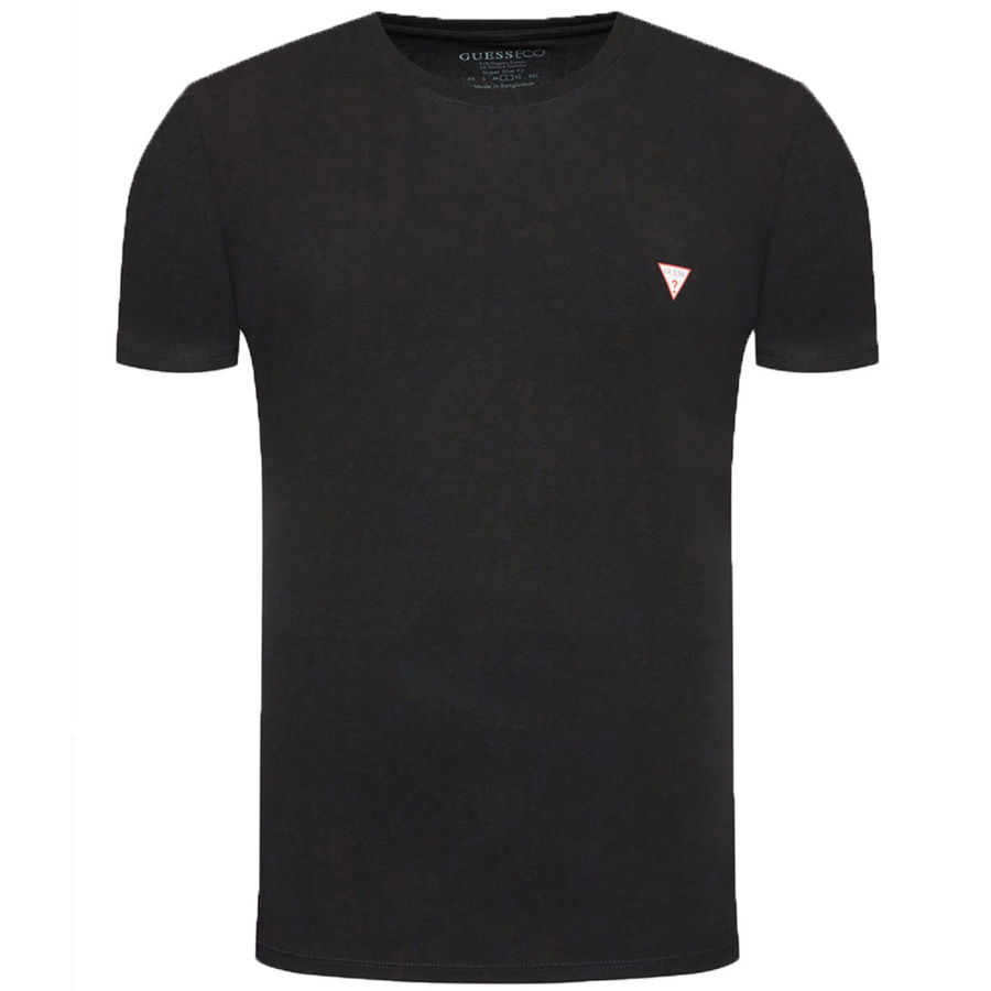 T-shirt GUESS M2YI24 J1311 Super Slim Fit Czarny