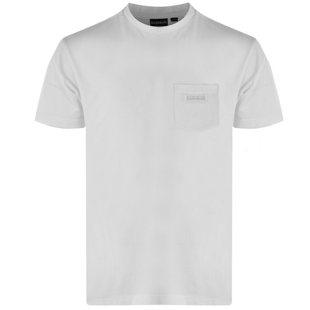 T-Shirt NAPAPIJRI S-Box NP0A4GDR Bialy