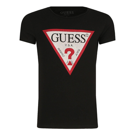 T-shirt Dzieciecy GUESS J1YI35 K6YW1 Czarny