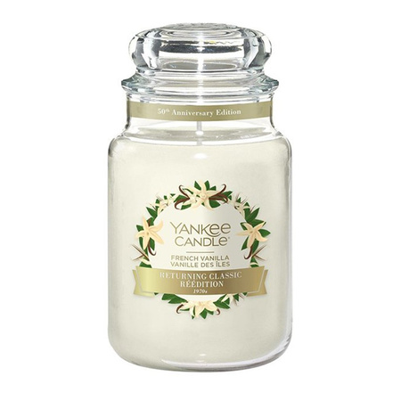 DUŻY SŁOIK YANKEE CANDLE ŚWIECA FRENCH VANILLA