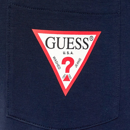 Spodnie dresowe Guess M1RB37 K6ZS1 Granatowy