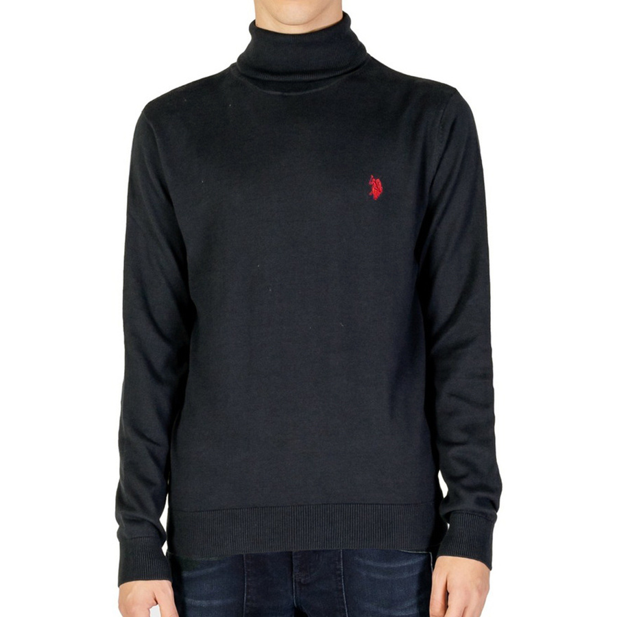 Sweter Golf U.S. POLO ASSN. 11390404 Czarny