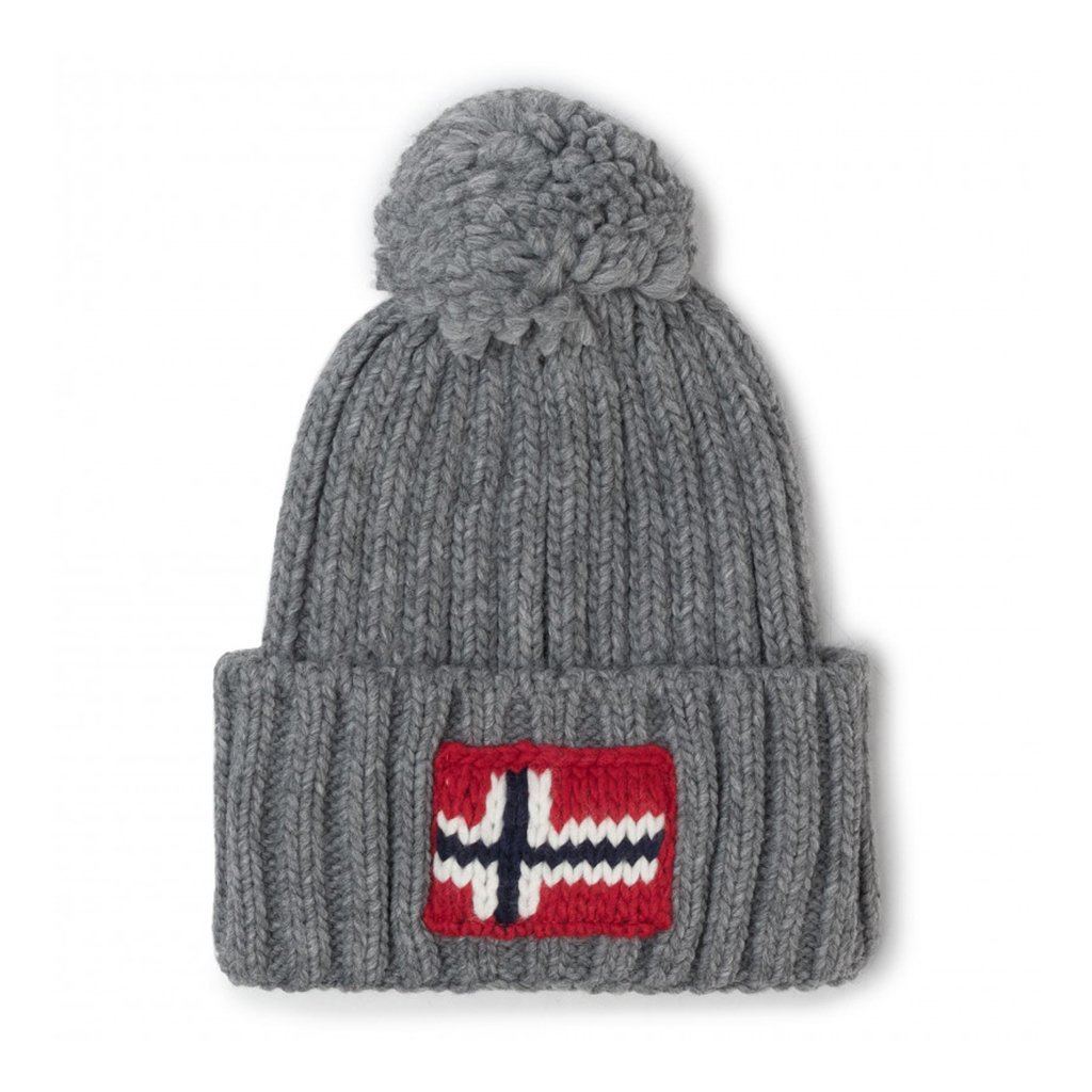 Czapka Zimowa NAPAPIJRI Semiury 2 N0YKCK GREY MEL