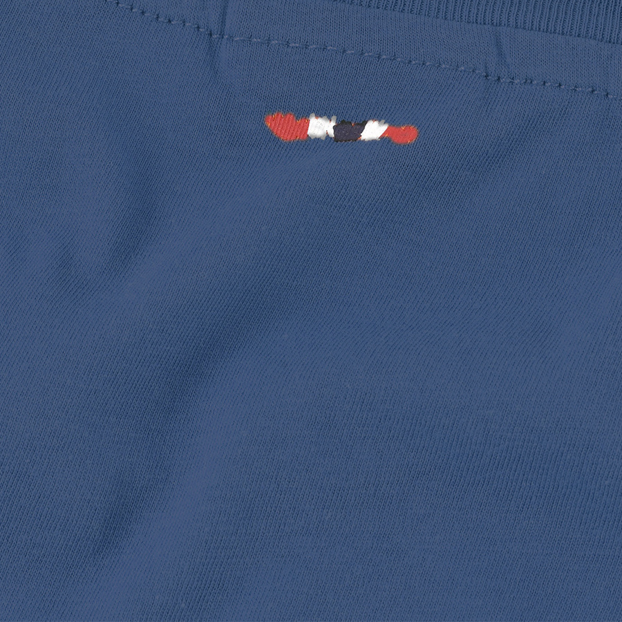 T-Shirt Meski NAPAPIJRI NP0A4FRP Niebieski