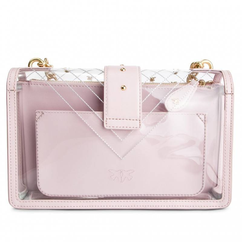 Torebka PINKO Love Plastic Tracolla PE 1P21AH