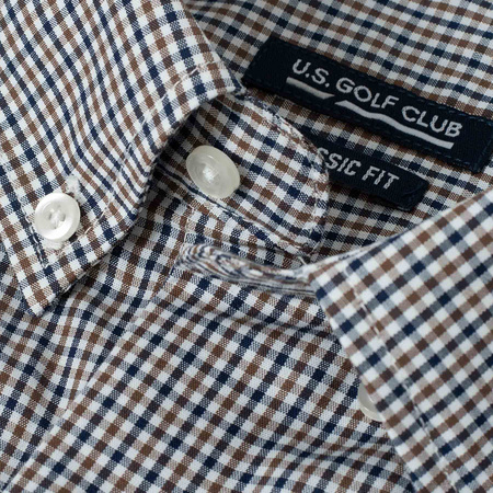 Koszula Męska U.S. GOLF CLUB D003276 Kratka