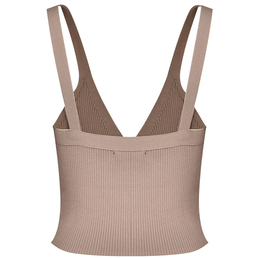 Bluzka Na Ramiaczka GUESS W1YI97 JA911 Brązowa