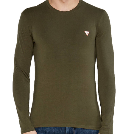 Longsleeve Męski GUESS Logo M2YI28 J1314 Khaki