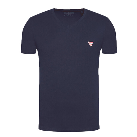T-Shirt Meski GUESS M1RI37 I3Z11 Granatowy Slim
