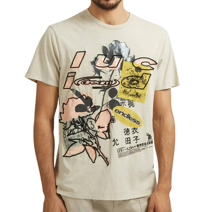 T-Shirt Męski GUESS BSC Lucid Dreams M3RI50 KBDK0