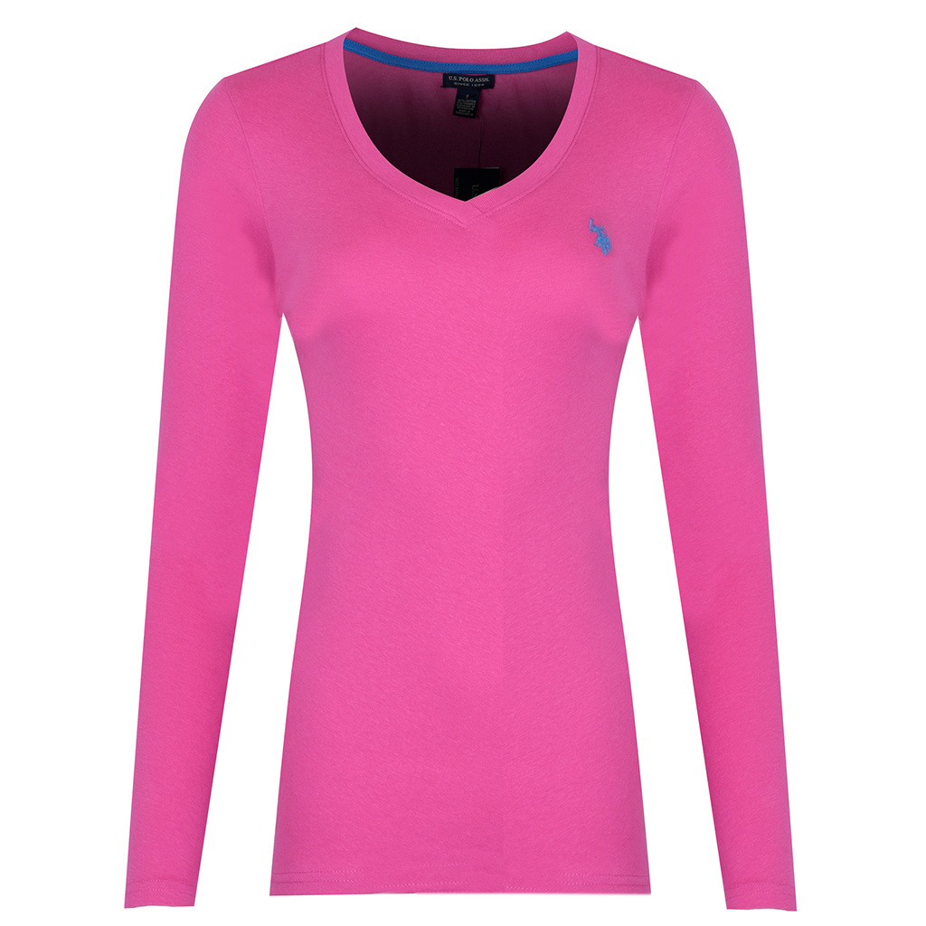 Bluzka Damska  U.S. POLO ASSN. 21350806 Różowy