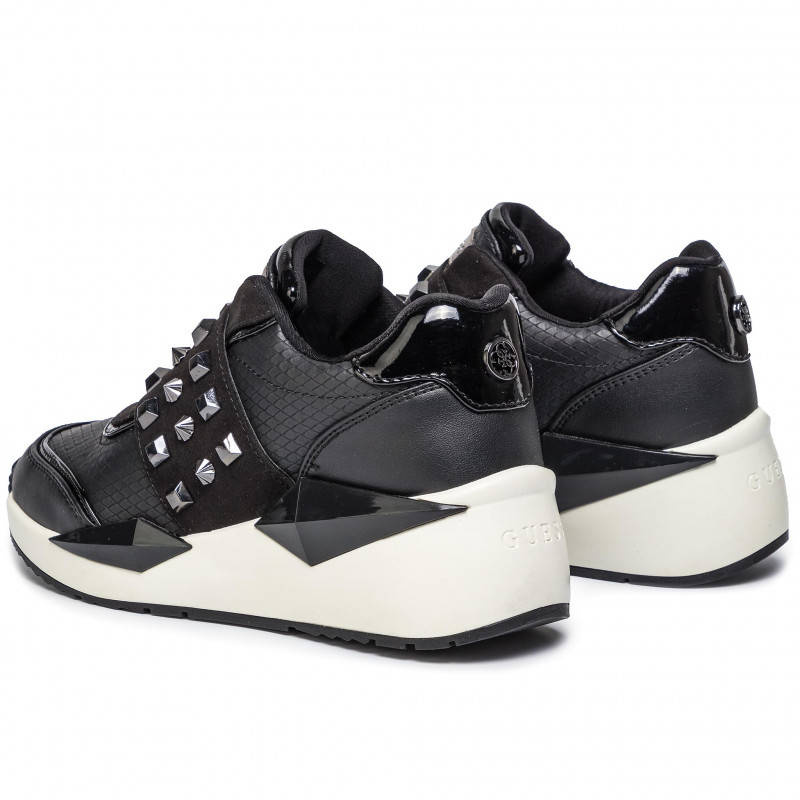 Sneakersy Damskie GUESS Tinsel FL8TIL ELE12 BLACK