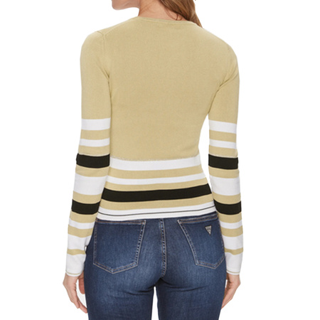 Sweter Damski GUESS  Maia Rn Ls W4RR46 Z2Y72 Beżowy