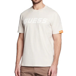 T-Shirt Męski GUESS Logo Z3RI05.J1314 Beżowy