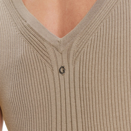 Sukienka GUESS Marie W4RK35 Z3C71 Beżowa