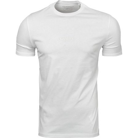 T-shirt Męski GUESS M2YI72 I3Z14 Biały Slim Fit