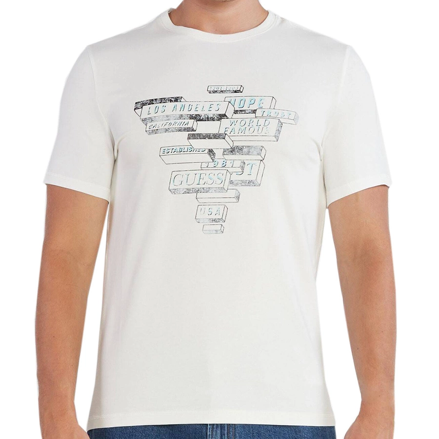 T-Shirt GUESS ABSTRACT TRIAN M3YI23 J1314