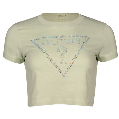 Top T-shirt Damski GUESS S1GI31 KAK90 Miętowy