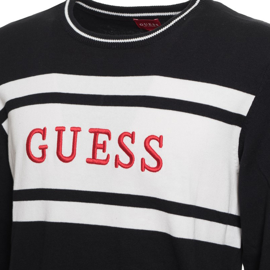 Sweter Męski GUESS Logo X1BR04 Z27Y0 Czarny