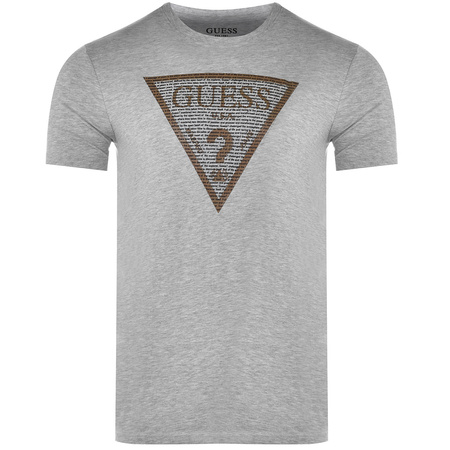 T-Shirt Męski GUESS Logo M1RI28 J1311 Szary