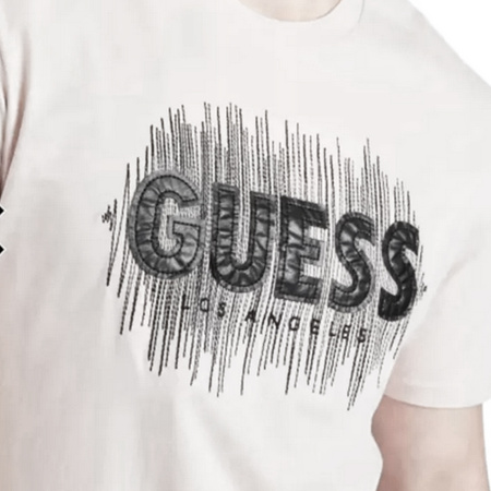 T-Shirt Męski GUESS Berrie Logo Crew X2BI26KAK90