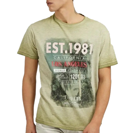 T-Shirt Męski GUESS Logo M3GI17K6XN4 Zielony