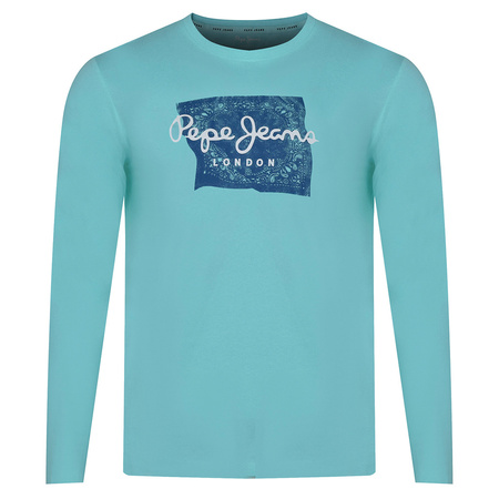 Longsleeve PEPE JEANS Melbourne PM508978 Turkusowy