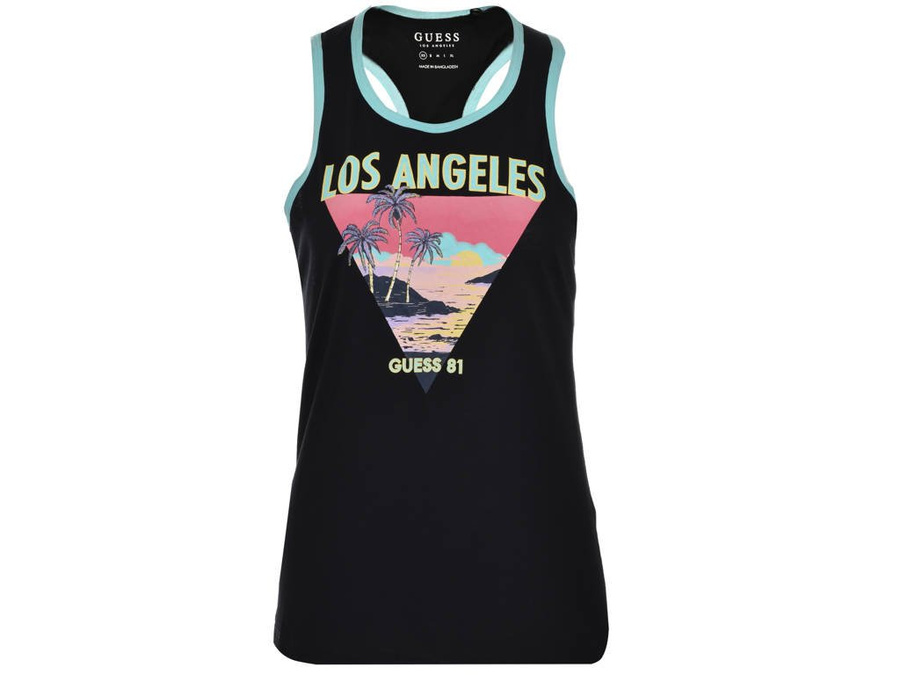 Top damski GUESS Czarny