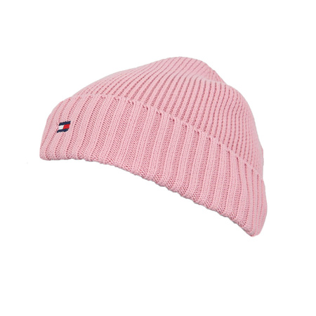 Czapka TOMMY HILFIGER Beanie AU0AU01209 Rozowa