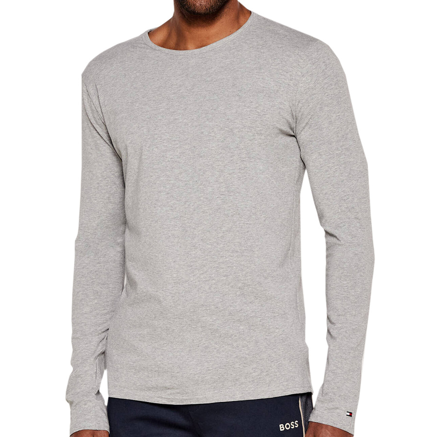 Longsleeve TOMMY HILFIGER UM0UM03022 Szary