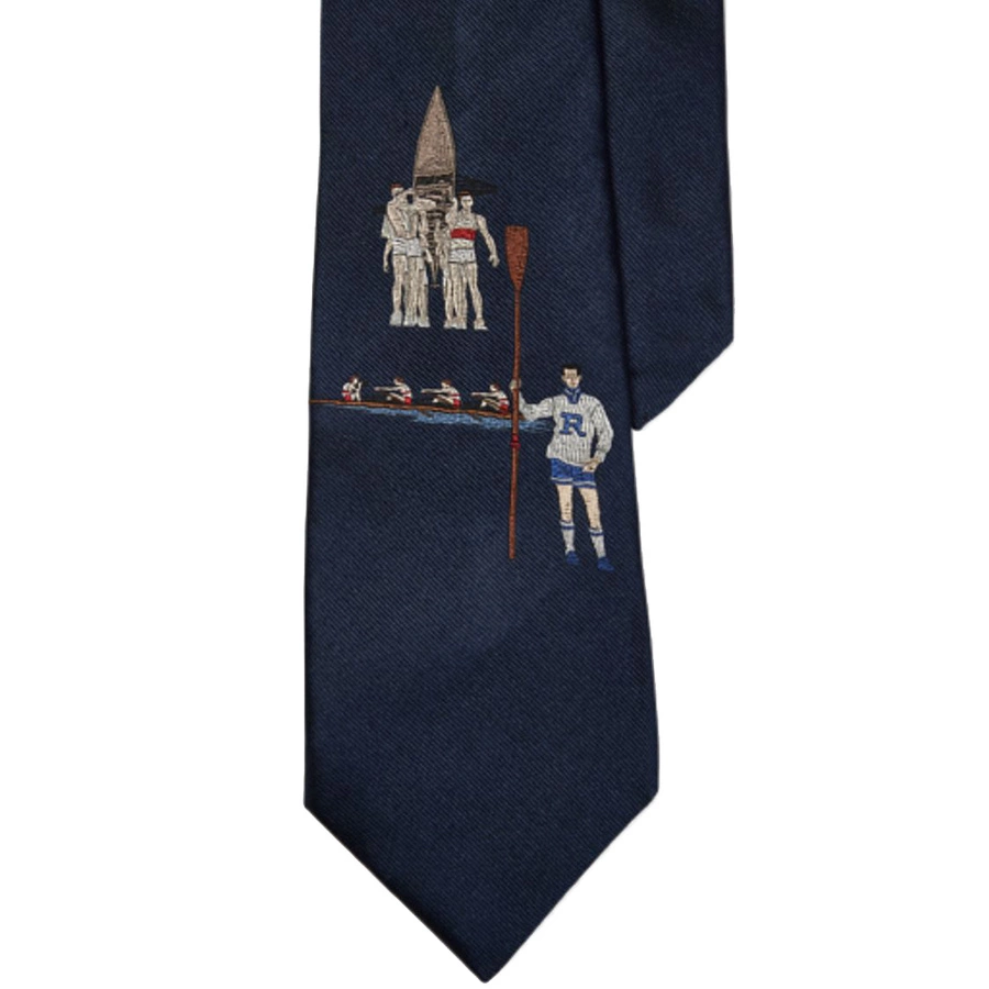 Krawat POLO RALPH LAUREN 712735078001 Granatowy